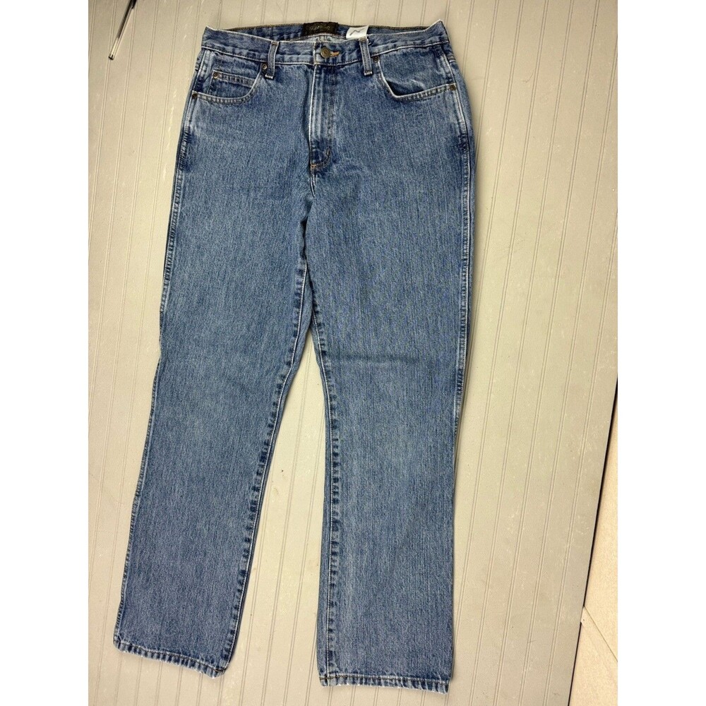 Redhead Size 32x34 Mens Jeans Relaxed Fit Straight Cotton (Actual Inseam 33)